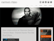 Tablet Screenshot of carmenrizzo.com